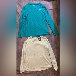 Under Armour - Women’s Thermal Tops (1) HeatGear & (1) ColdGear